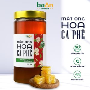 Mật Ong Hoa Cà Phê Nguyên Chất Ba An Foods - 1kg